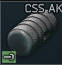 AK CSS凸邊拉機柄